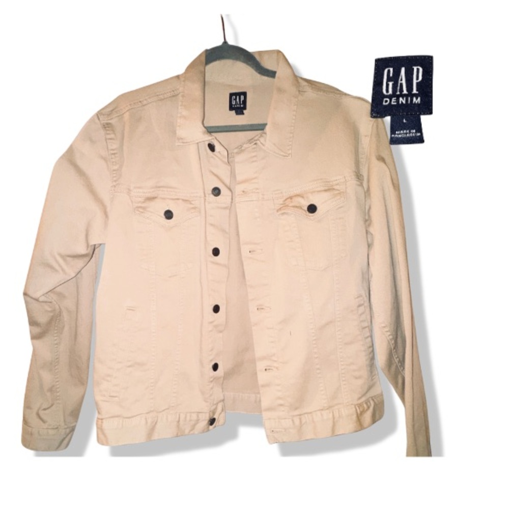 GAP Light Tan Denim Jacket